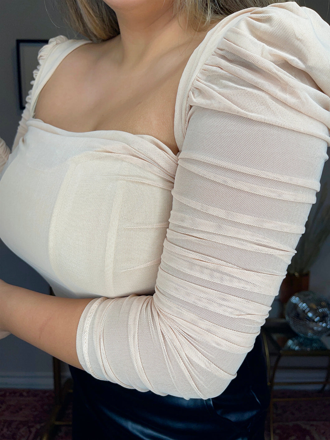 Nude Made Sleeved Corset